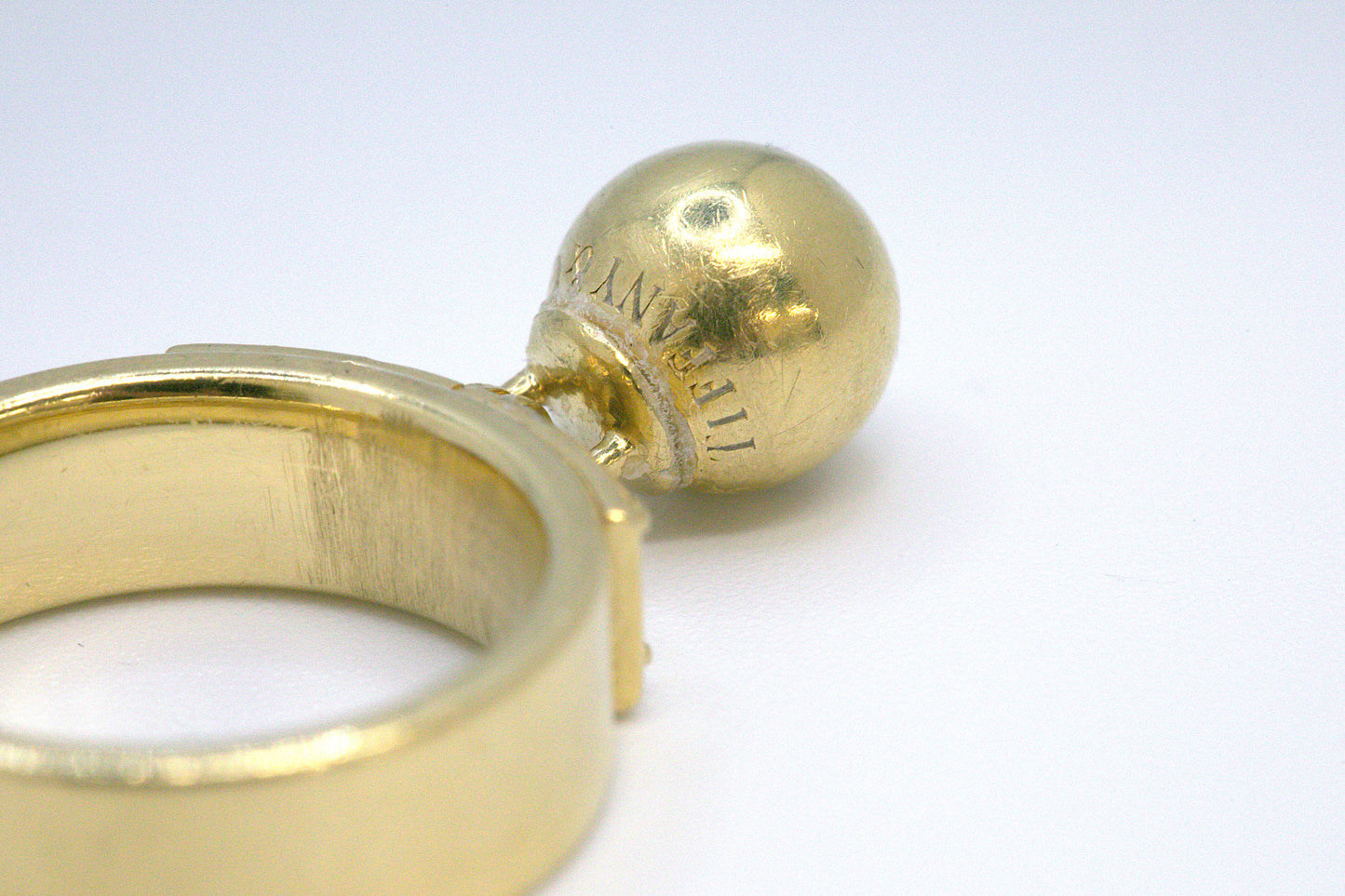 Tiffany & Co City Hardwear Dangle Ball Ring