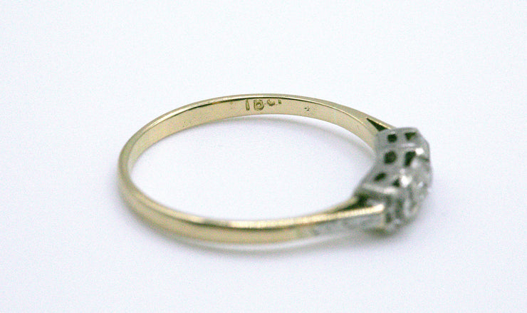 Diamond Trilogy Ring