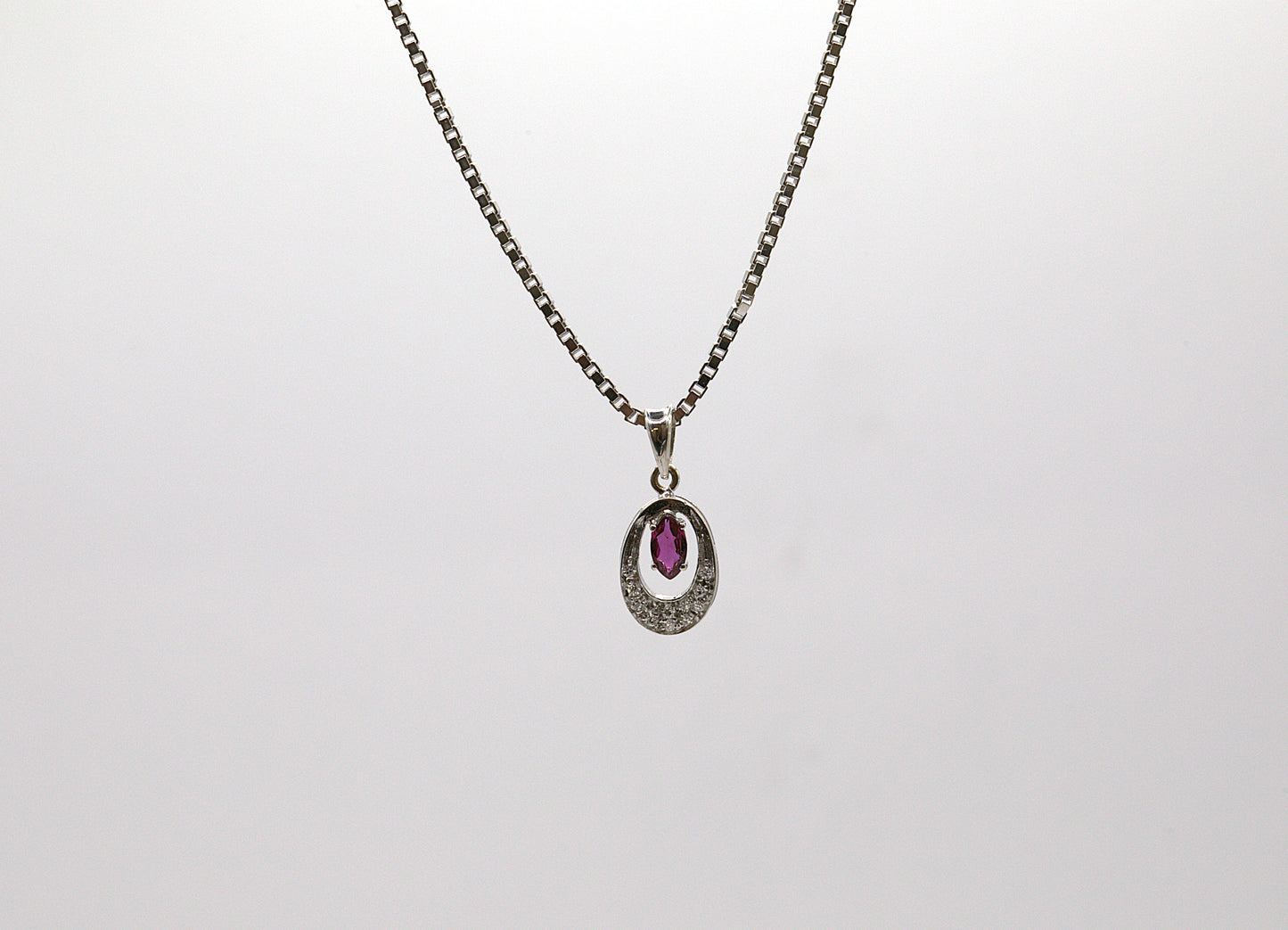 Ruby & Diamond Necklace