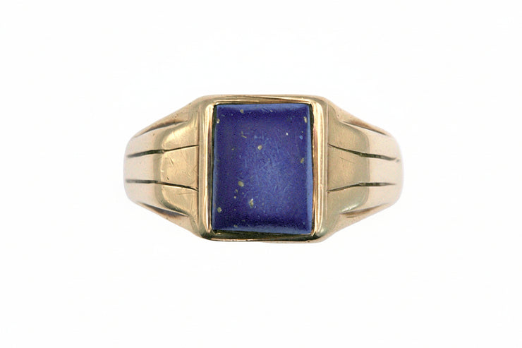 Lapis Lazuli Signet Ring