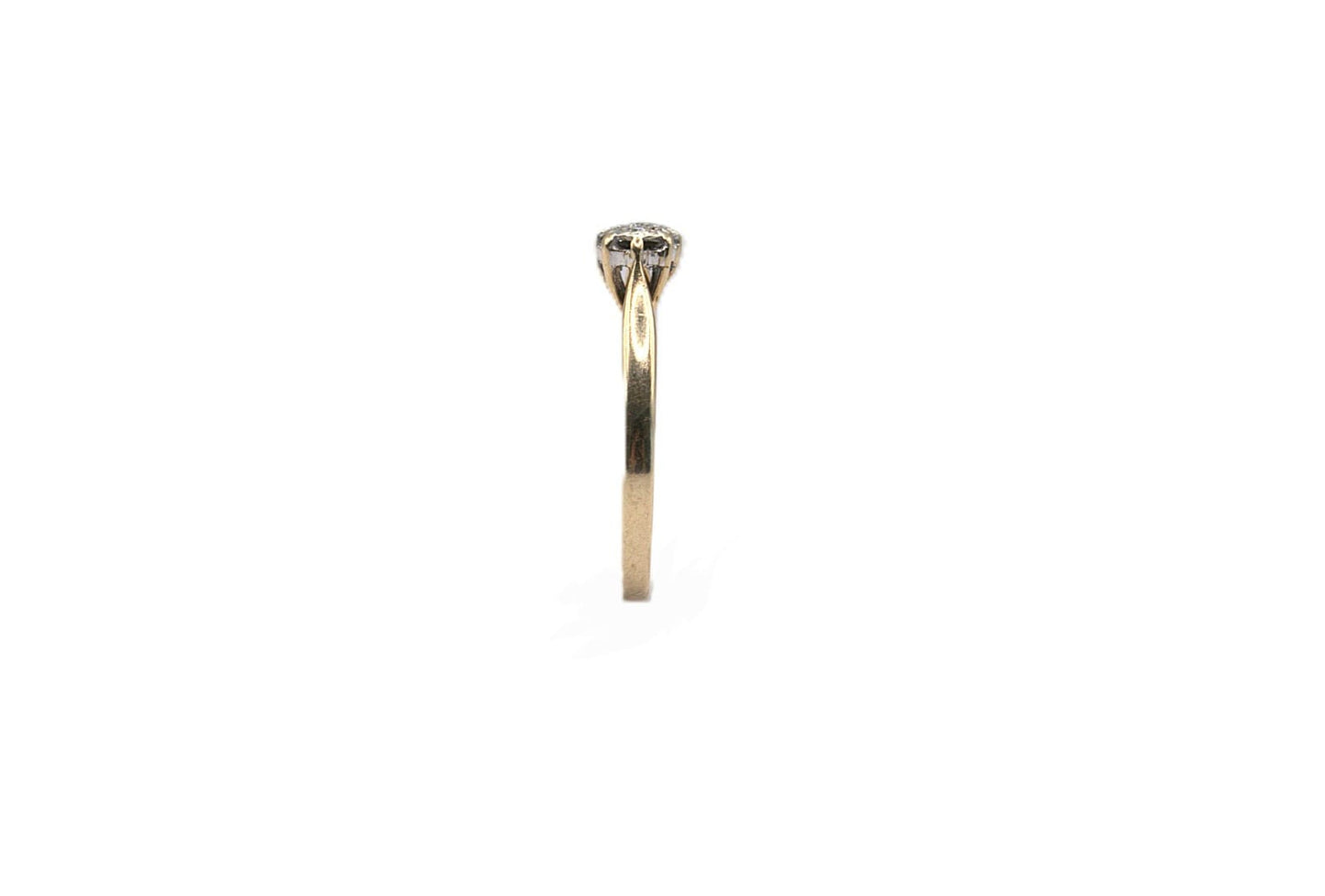 Diamond Cluster Ring