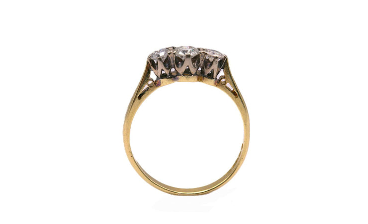 Diamond Trilogy Ring