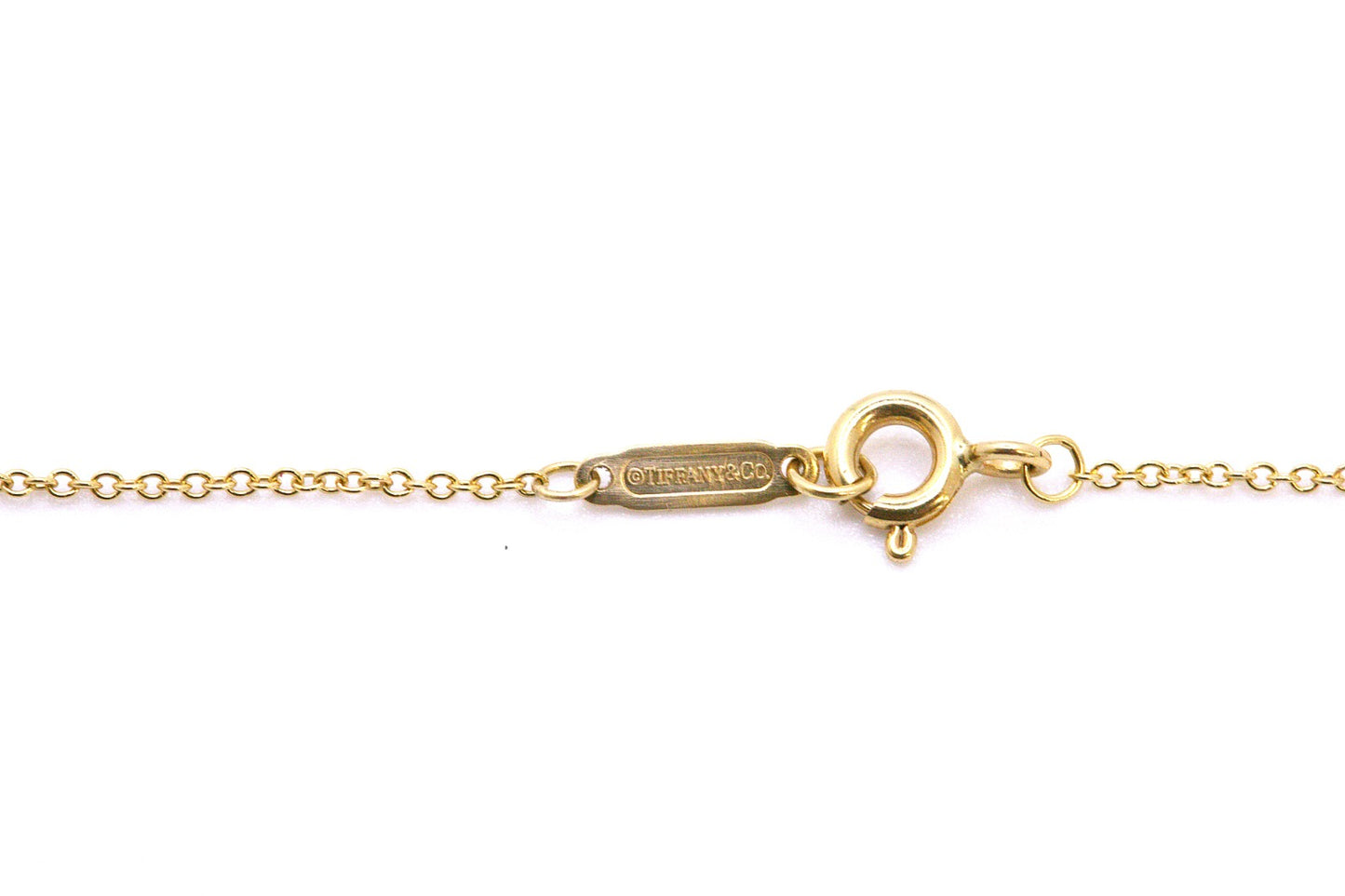 Tiffany & Co Jean Schlumberger Egg Charm 18ct Gold With Chain