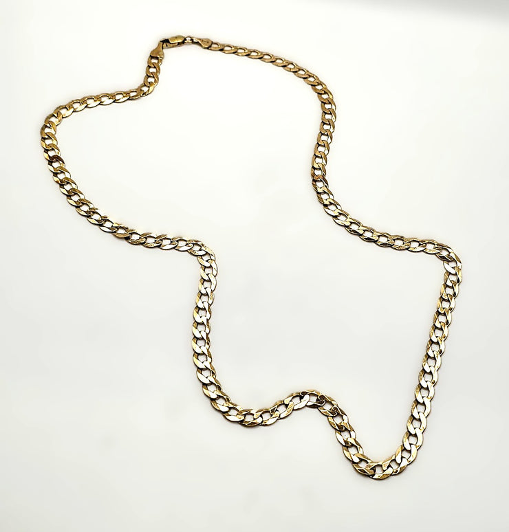 Curb Chain - 9ct Gold - 20"