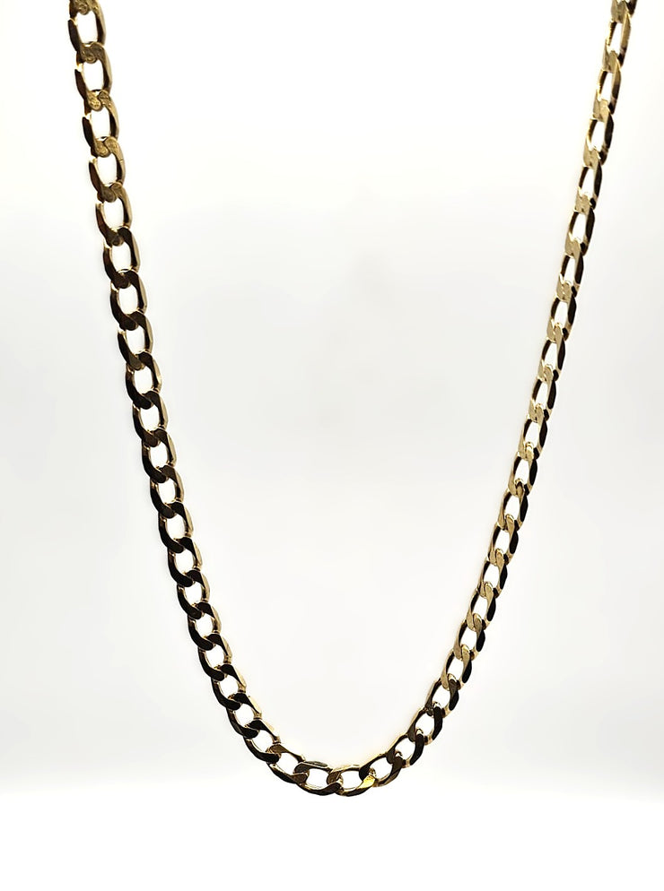 Curb Chain – 9ct Gold - 24"