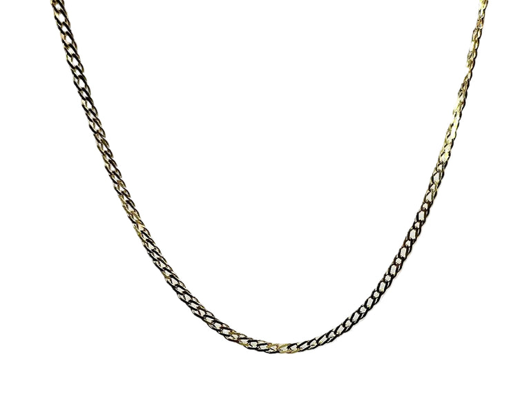 Curb Chain - 9ct Gold - 16"