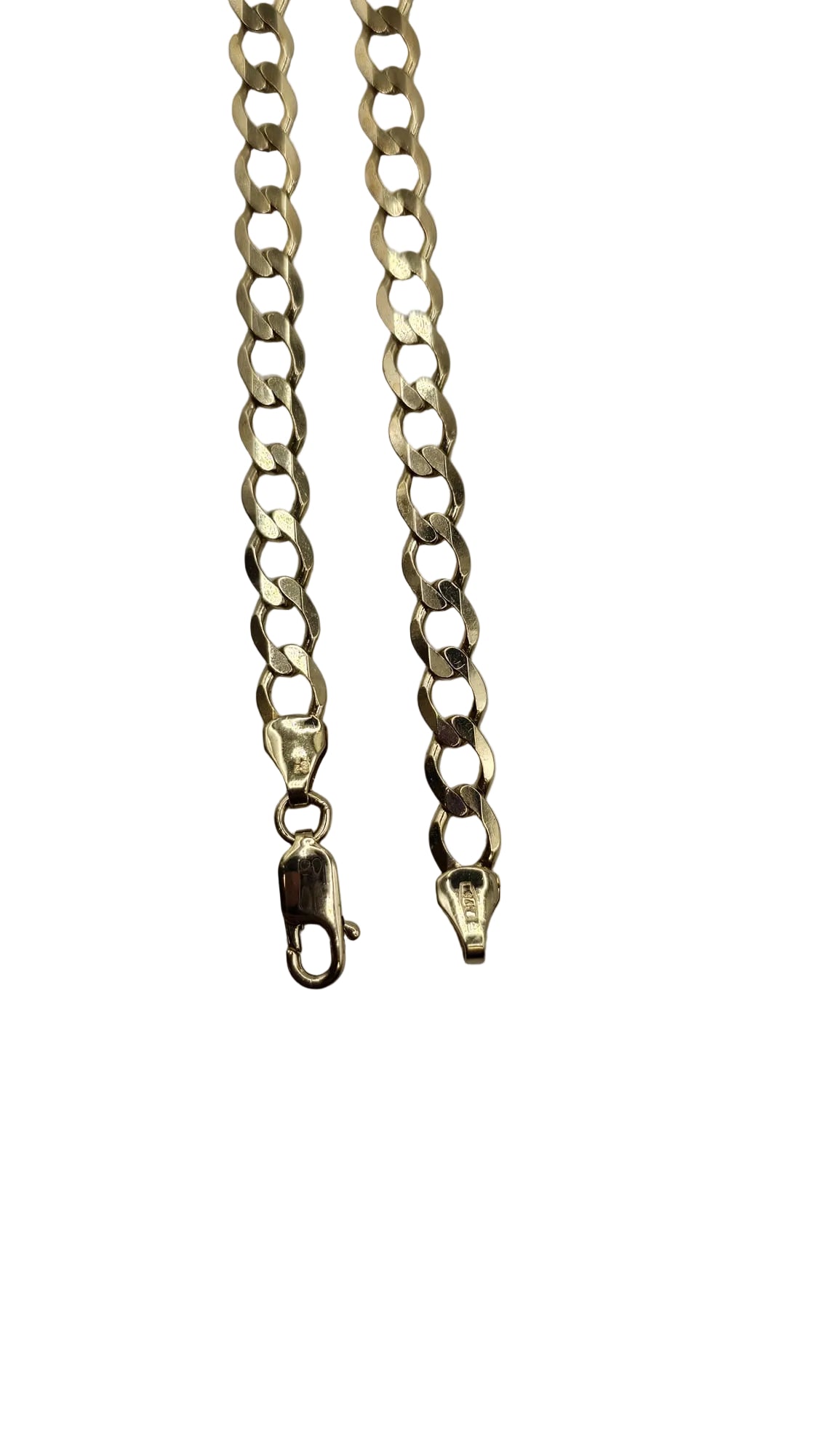 Curb Chain - 9ct Gold - 20"