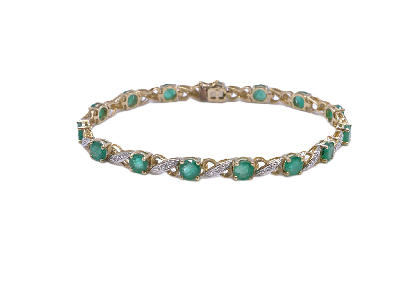 Emerald & Diamond Bracelet