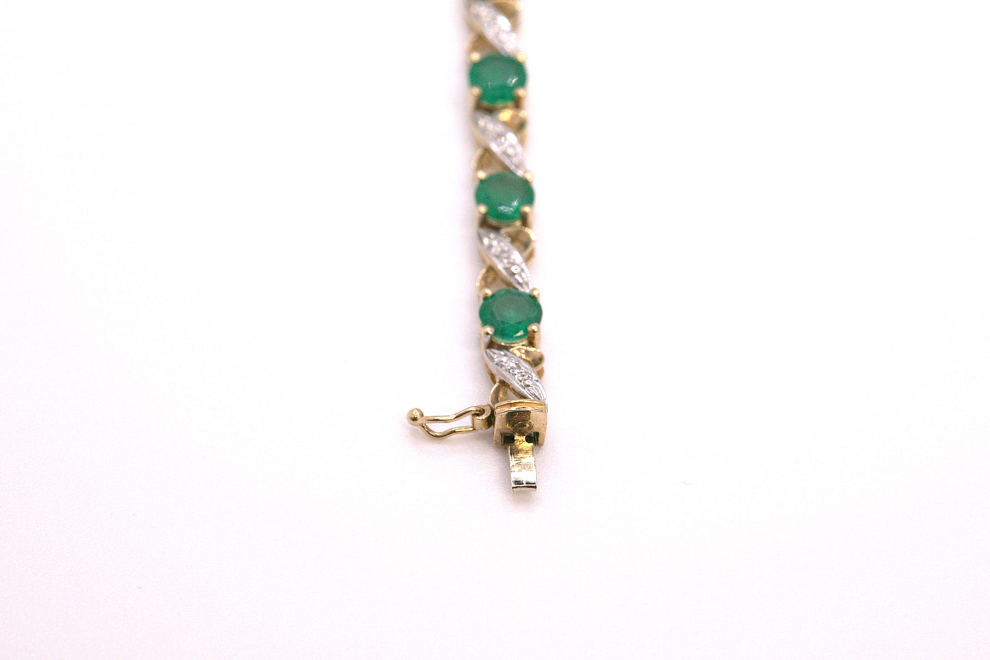 Emerald & Diamond Bracelet