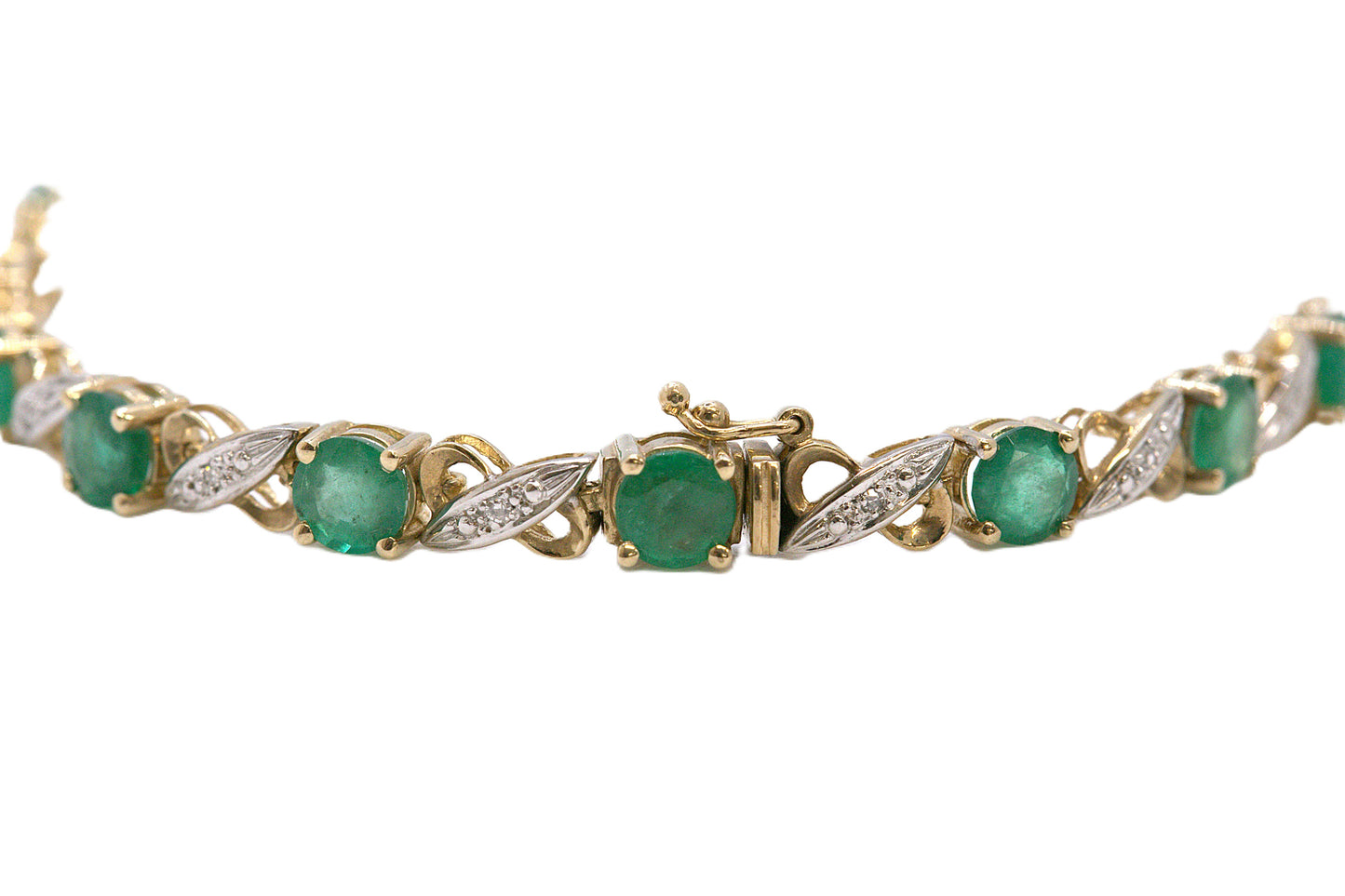 Emerald & Diamond Bracelet