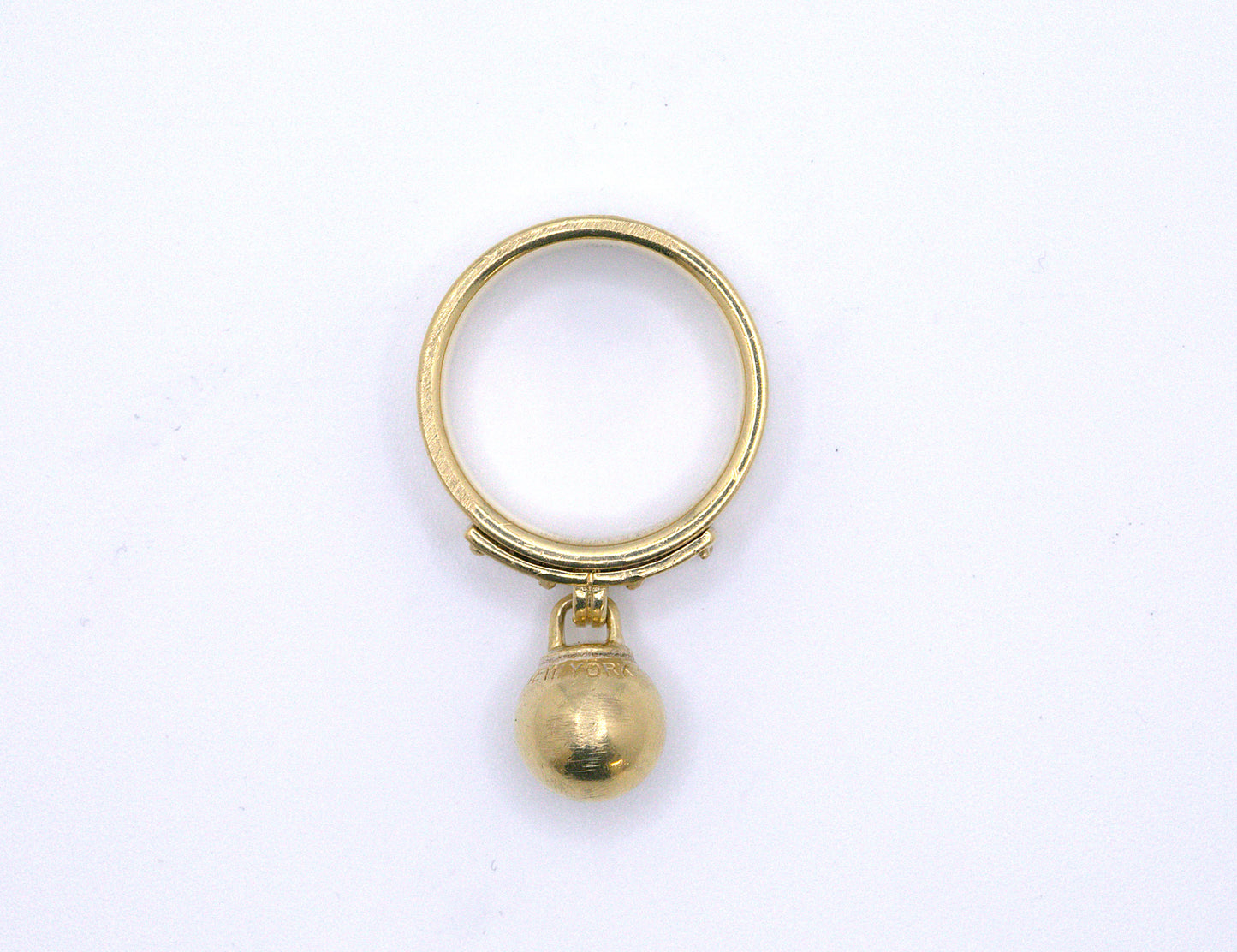 Tiffany & Co City Hardwear Dangle Ball Ring