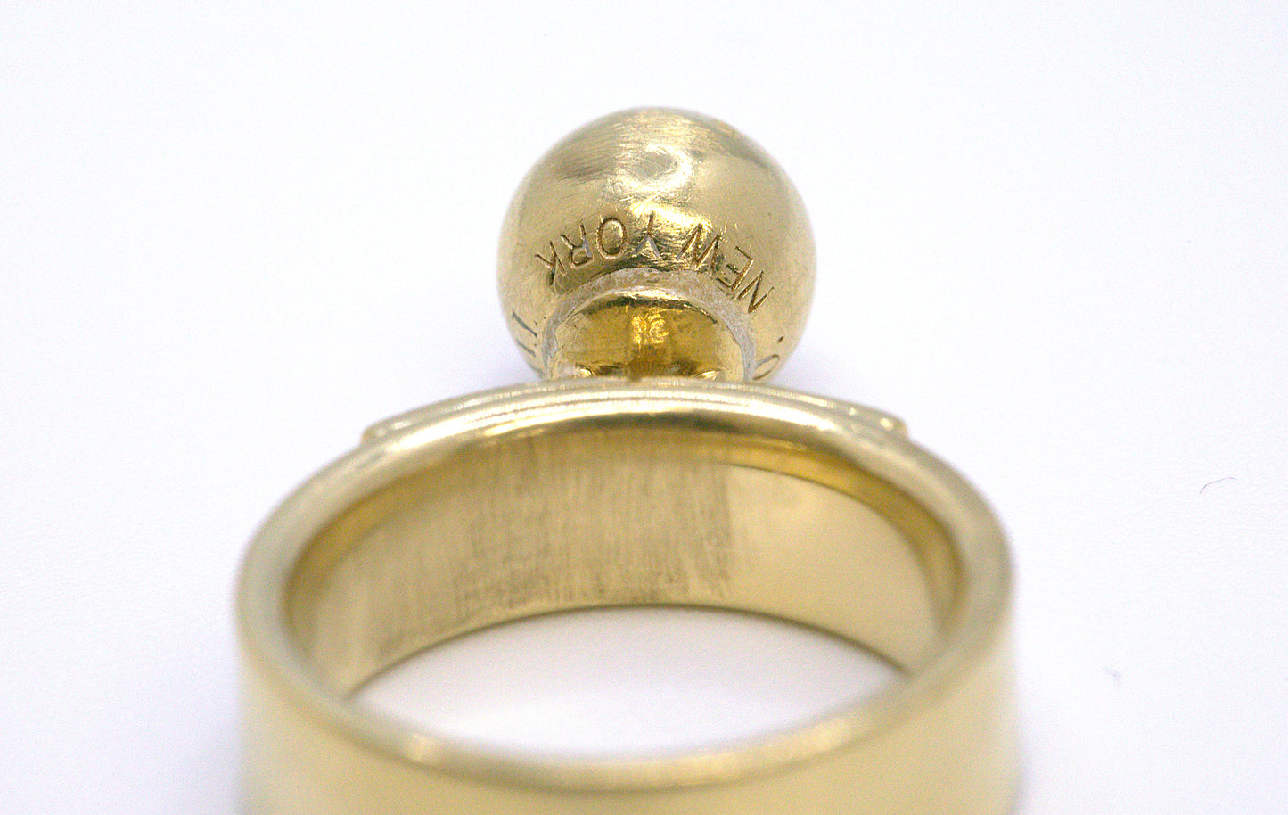 Tiffany & Co City Hardwear Dangle Ball Ring