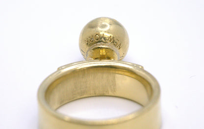 Tiffany & Co City Hardwear Dangle Ball Ring