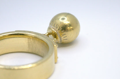 Tiffany & Co City Hardwear Dangle Ball Ring