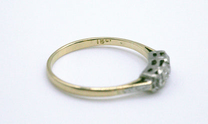 Diamond Trilogy Ring