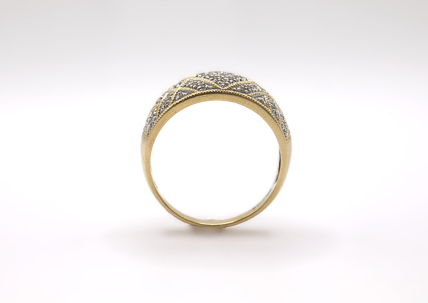 Diamond Cluster Ring
