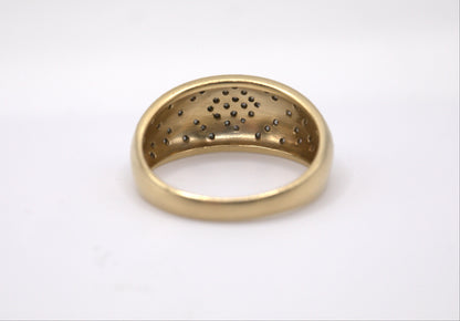 Diamond Cluster Ring