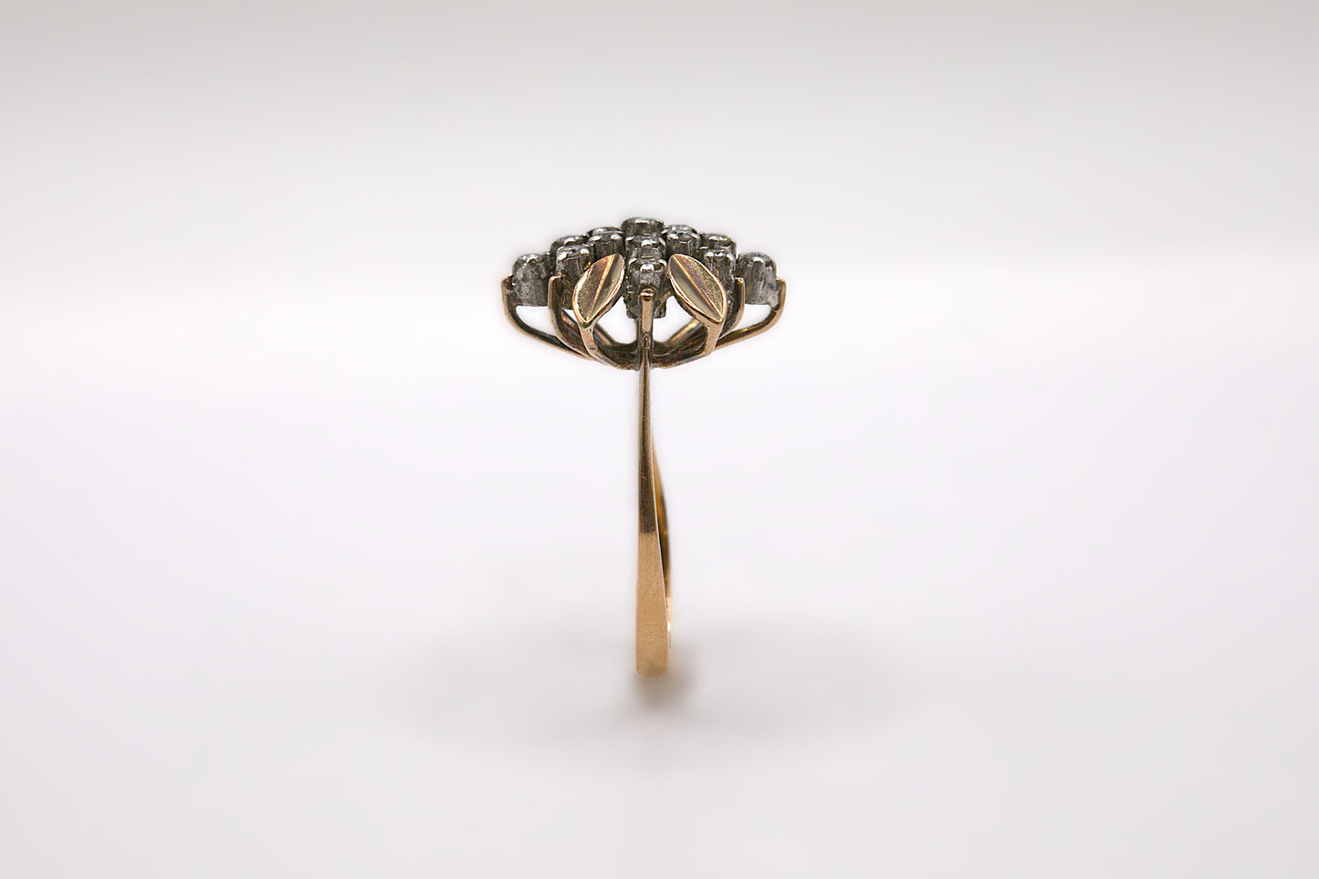 Diamond Cluster Ring