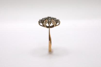 Diamond Cluster Ring