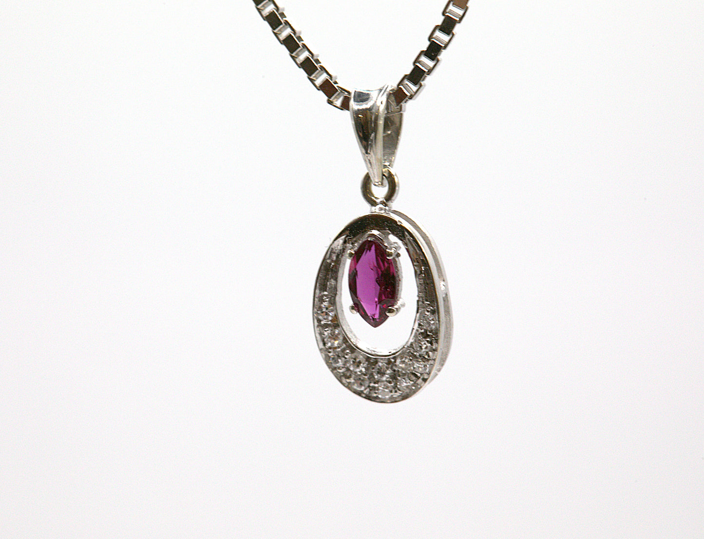 Ruby & Diamond Necklace