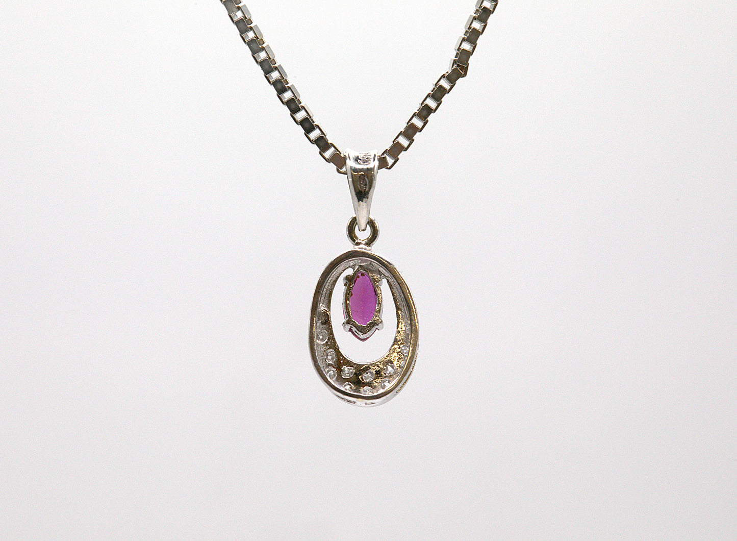 Ruby & Diamond Necklace