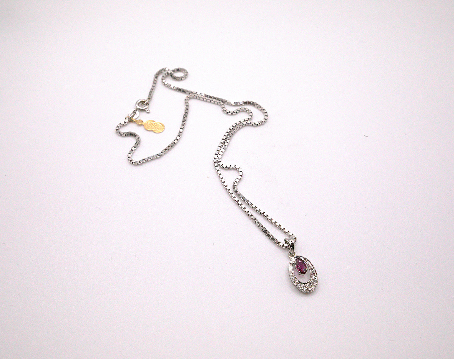 Ruby & Diamond Necklace