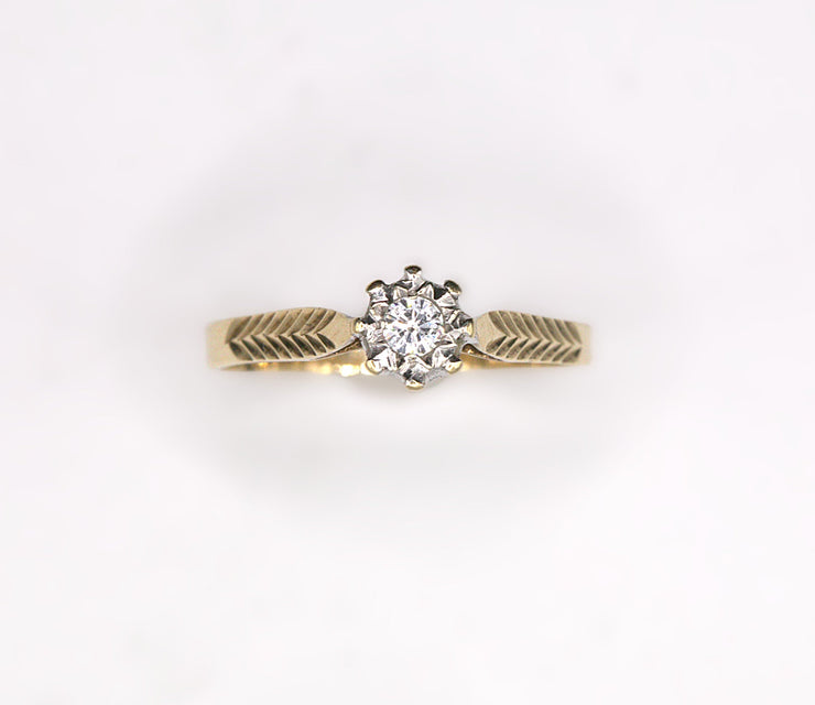 Diamond Solitaire Ring