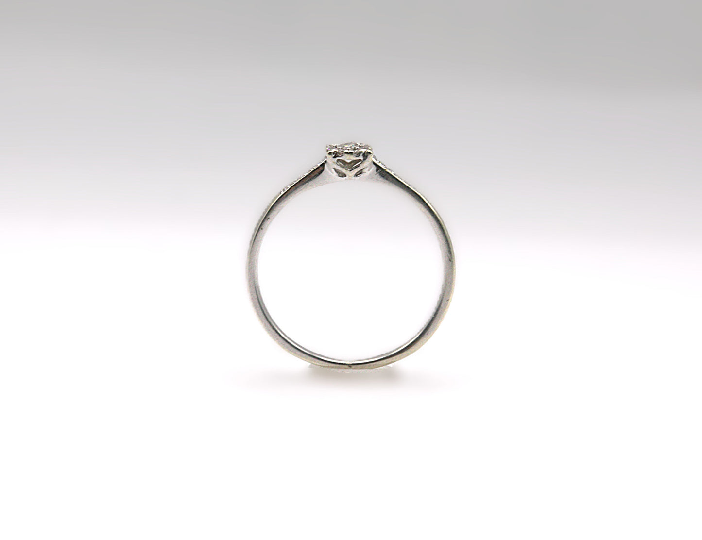 Diamond Cluster Ring