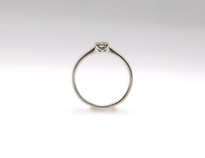 Diamond Cluster Ring