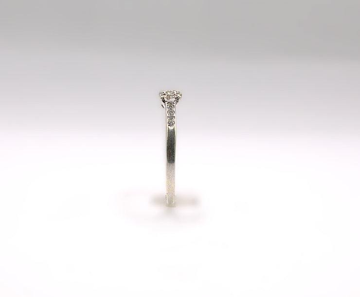 Diamond Cluster Ring