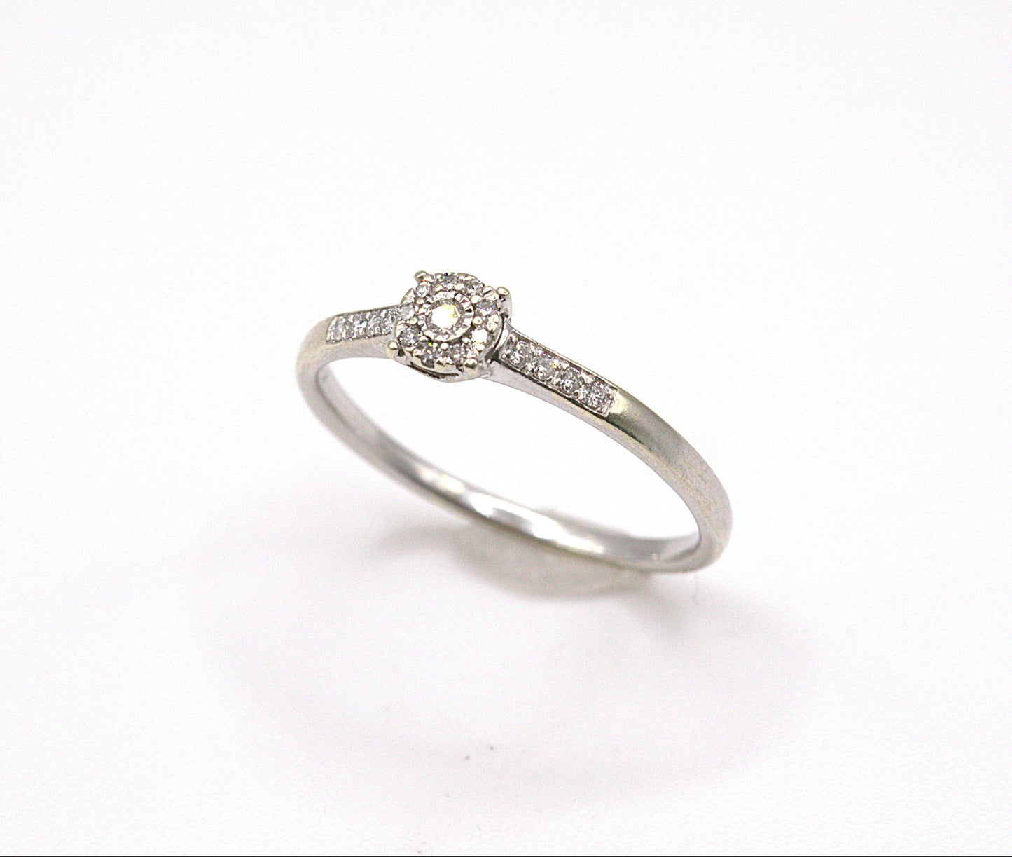 Diamond Cluster Ring