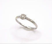 Diamond Cluster Ring