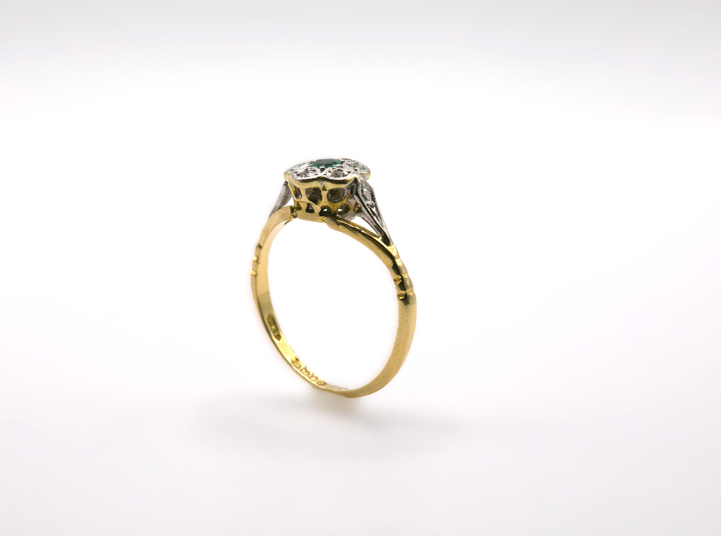 Emerald & Diamond Ring