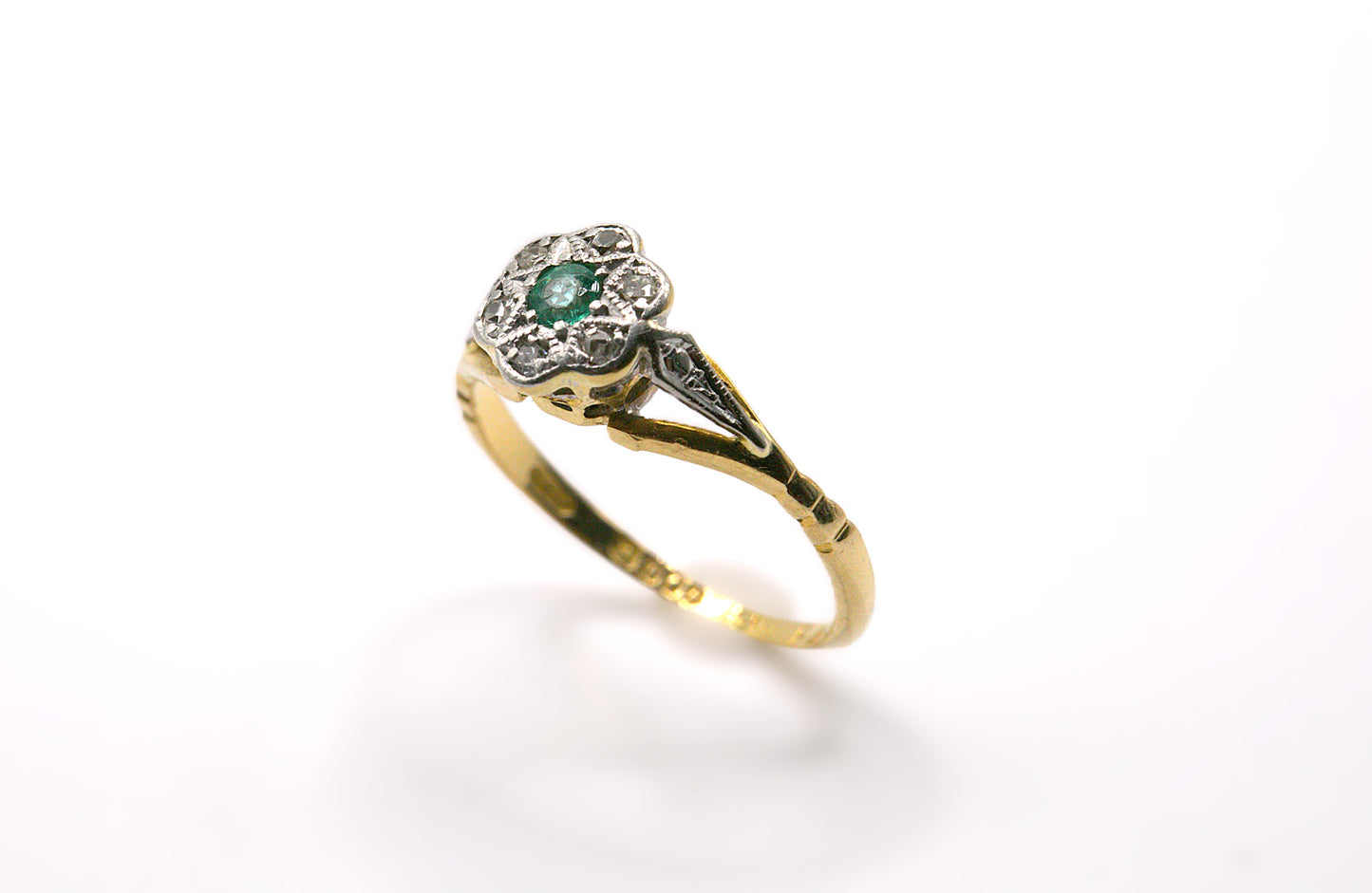 Emerald & Diamond Ring