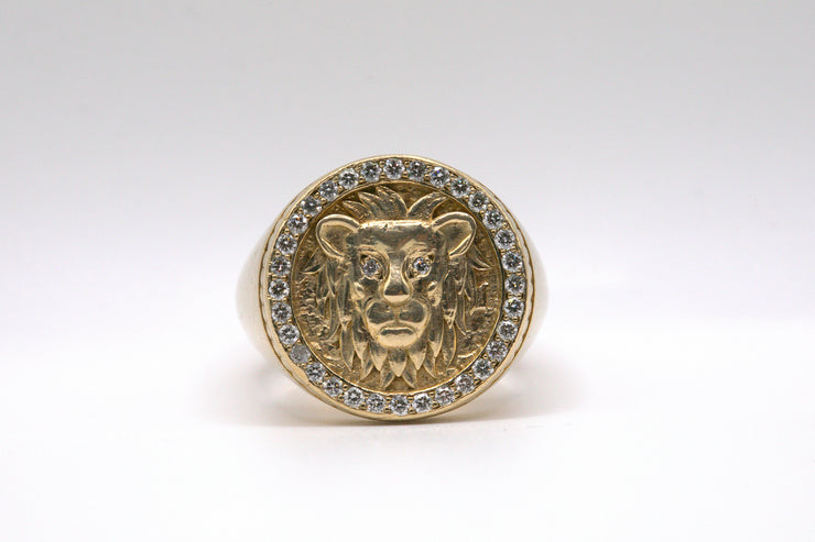 Lion Signet Ring