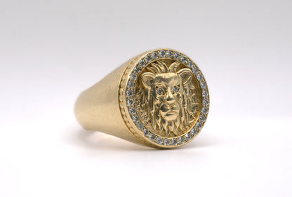 Lion Signet Ring