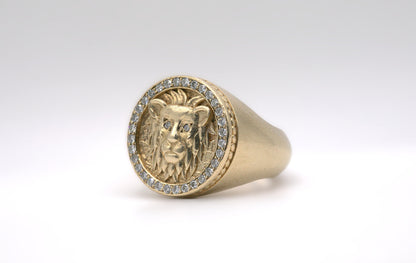 Lion Signet Ring