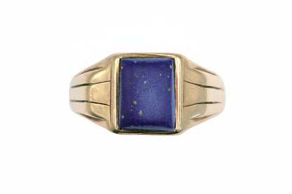 Lapis Lazuli Signet Ring