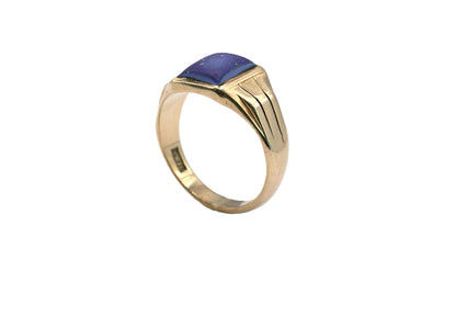 Lapis Lazuli Signet Ring