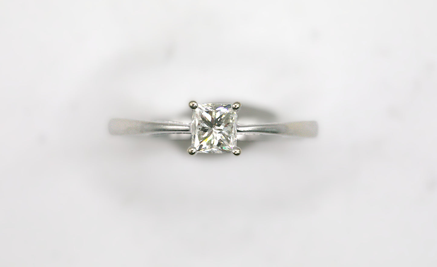 Diamond Princess Cut Solitaire
