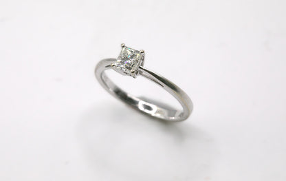 Diamond Princess Cut Solitaire