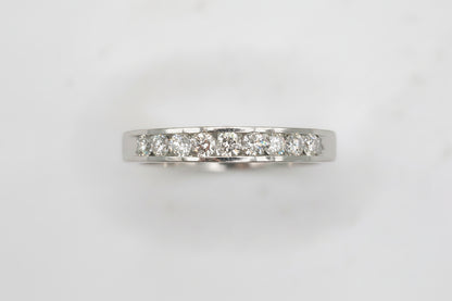 Diamond Half Eternity Ring