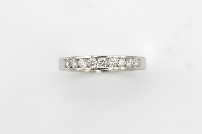 Diamond Half Eternity Ring