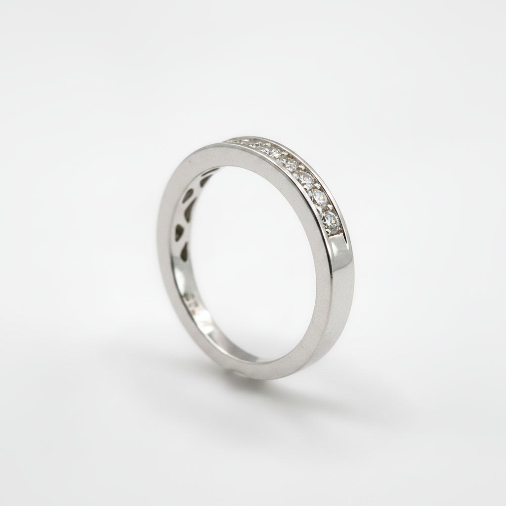Diamond Half Eternity Ring