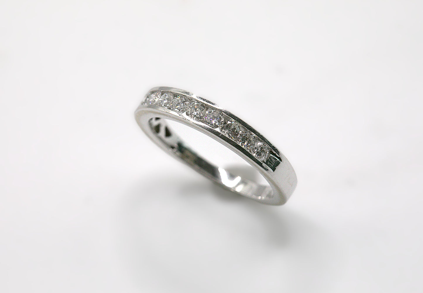 Diamond Half Eternity Ring