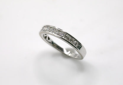 Diamond Half Eternity Ring
