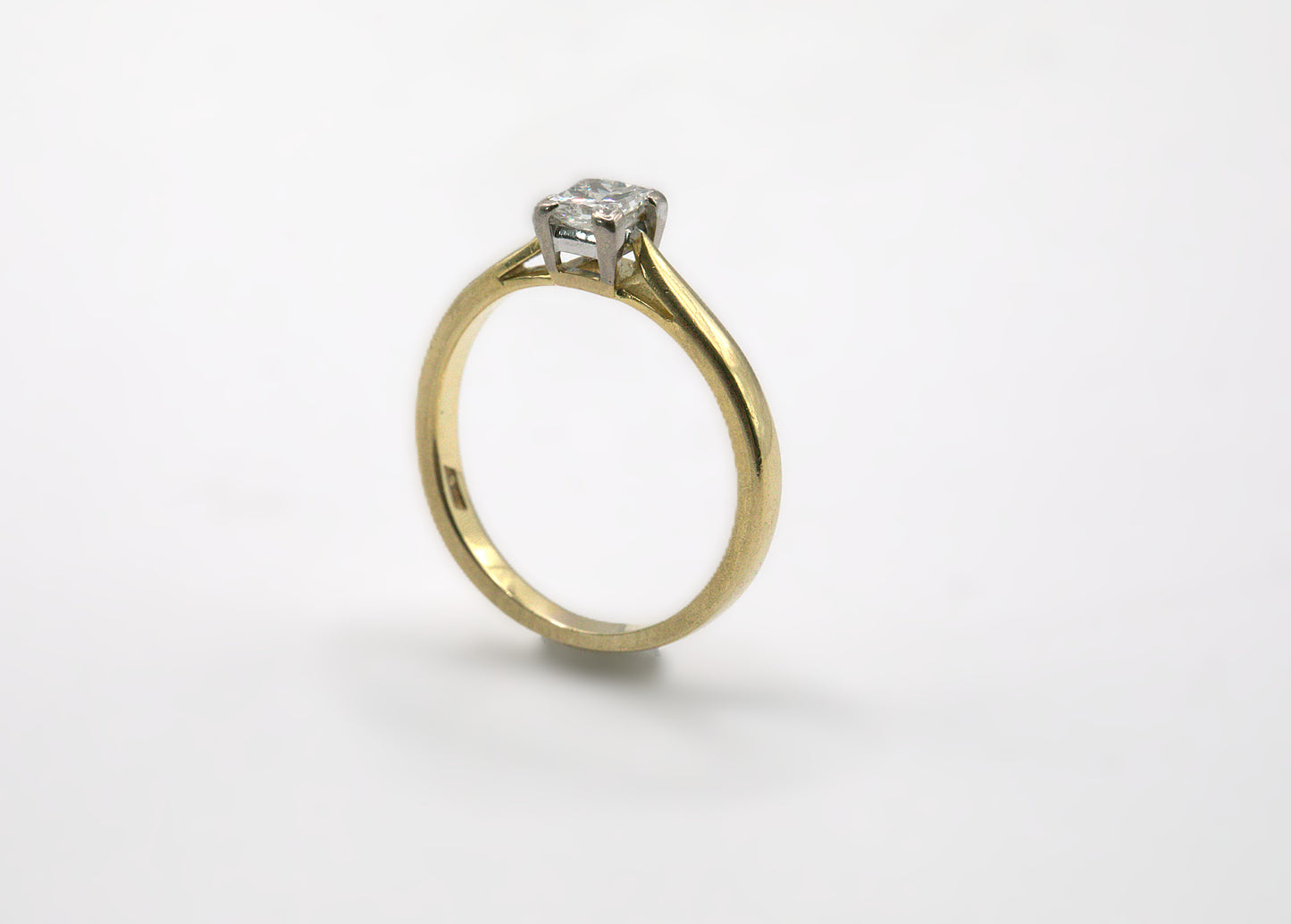 Diamond Solitaire Princess Cut