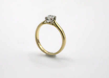Diamond Solitaire Princess Cut