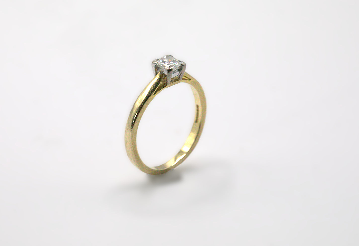 Diamond Solitaire Princess Cut