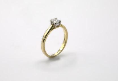 Diamond Solitaire Princess Cut